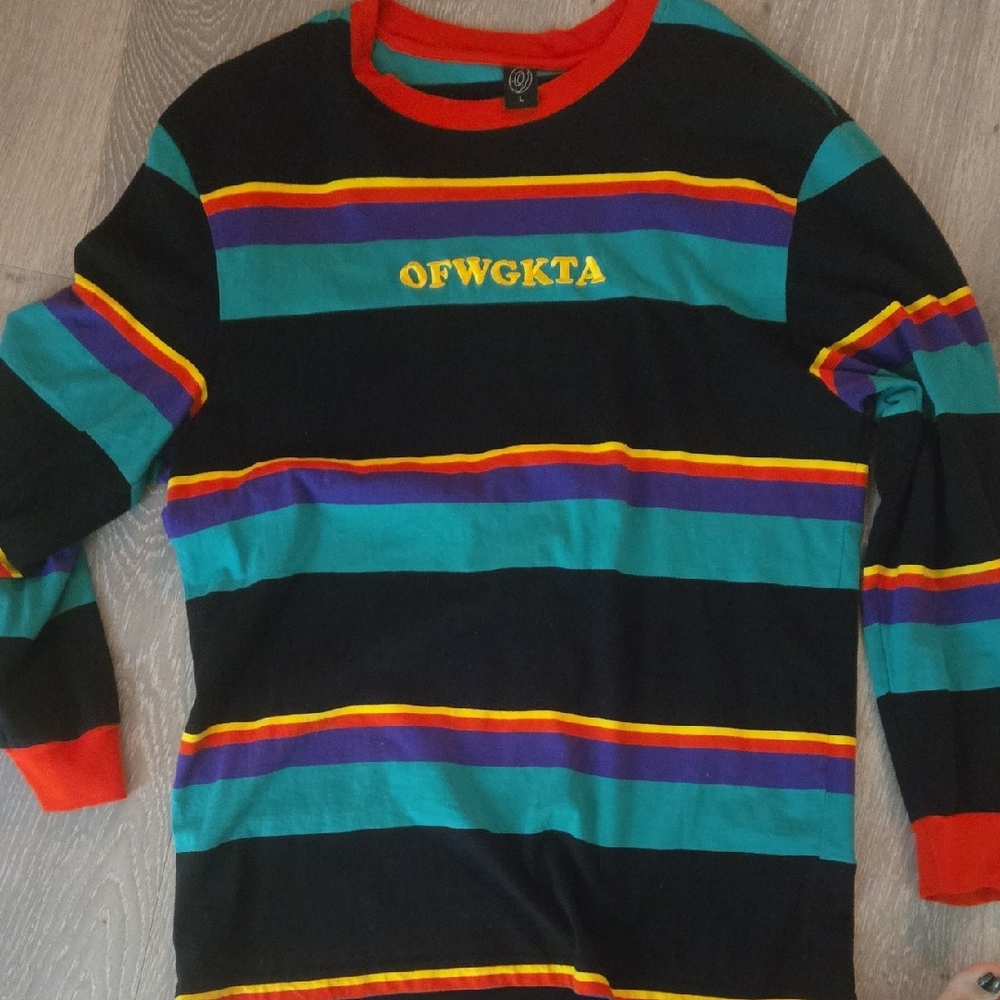 Multicolor Striped Long Sleeve Shirt